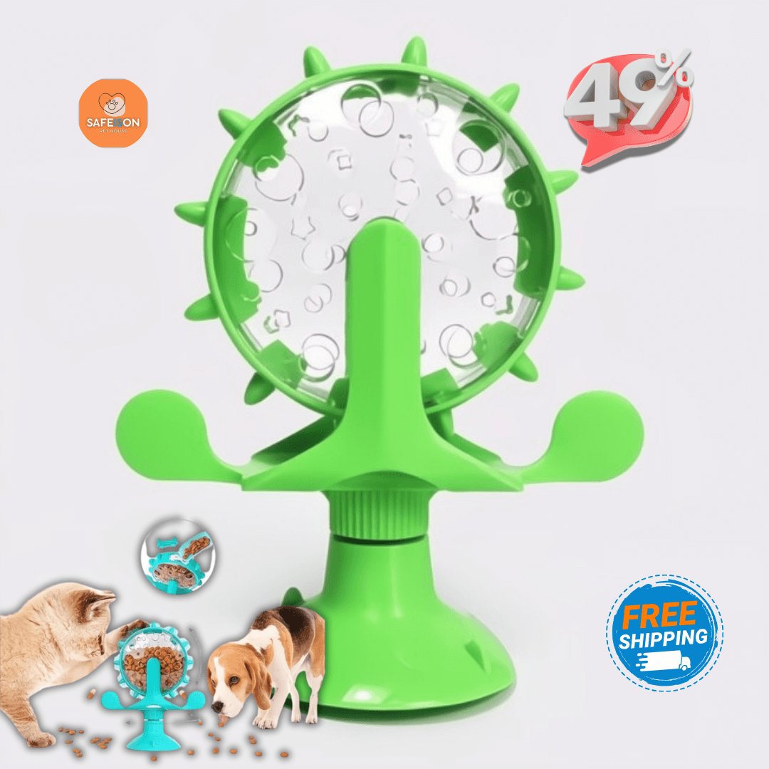 Today! 49% Off + Free Shipping | Interactive Ferris Spinner Food | PetToy™ - safeison.com