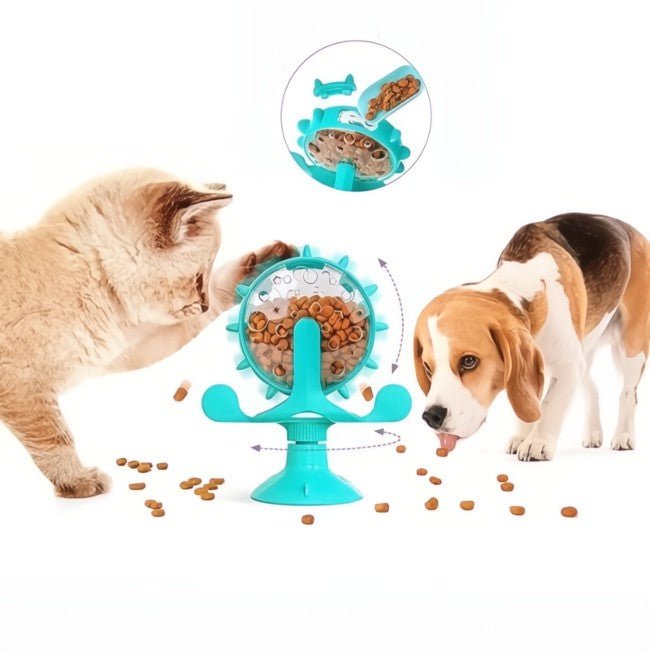 Ferris Spinner PetToy® | The best interactive food toy for small dogs and cats! - safeison.com