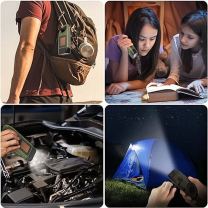 3 - in - 1 Emergency Solar Dynamo - FlashLight® | Your Light in the Dark! - safeison.com