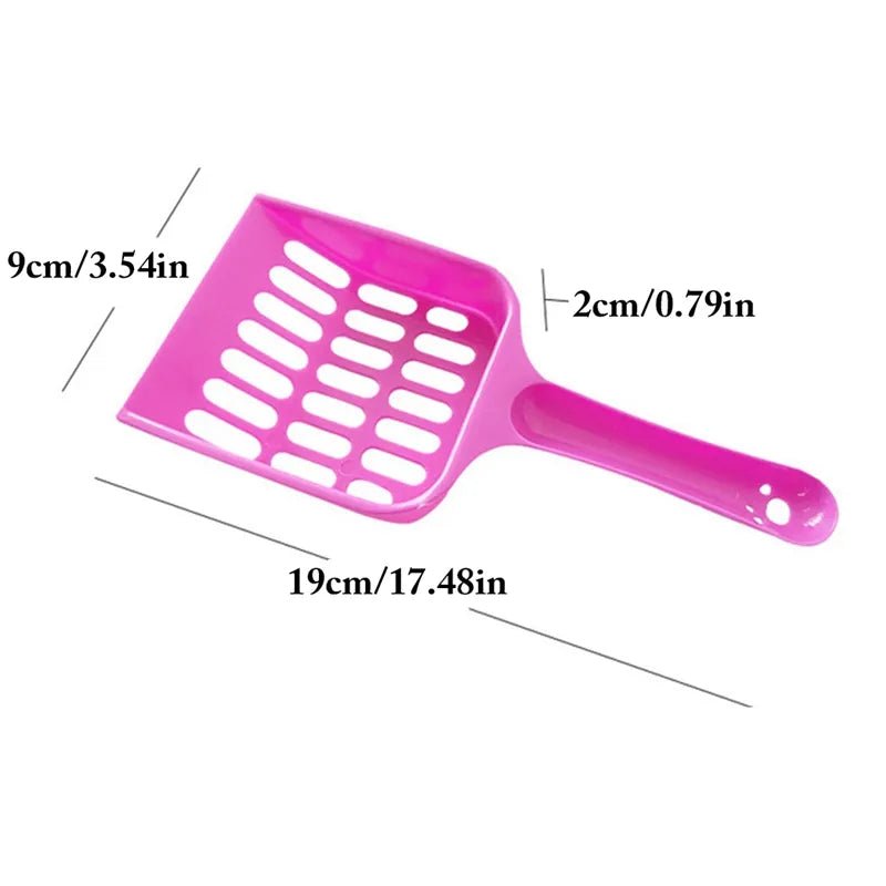 Cat litter spoon shovel plastic, pet toilet poop artifact garbage sand shovel pet cleaning artifact dog shovel pet cleaning tool