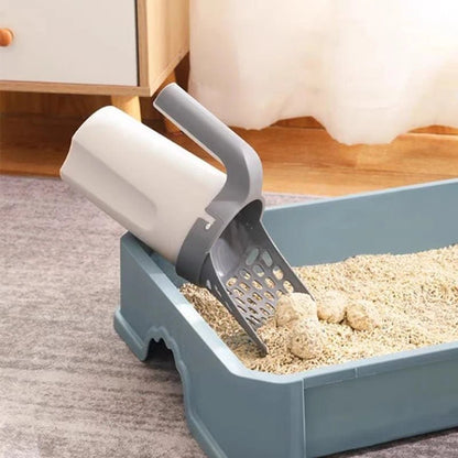 50% OFF | CleanPaws ProCare™ Cat Litter Scoop with Built-in Trash Bin + FREE Gift + Free Shipping (Limited Time Offer!)