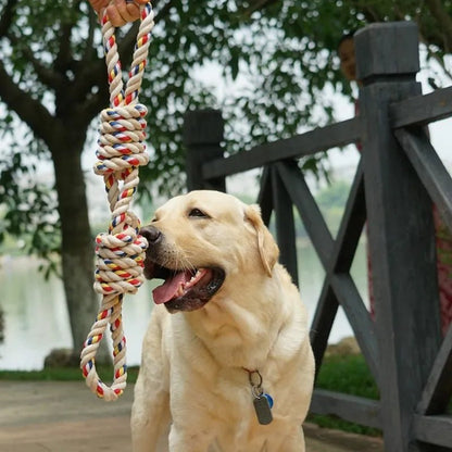 BigBite Guardian 🦷: 60CM Molar Tooth Rope Toy for Large Dogs 🐾