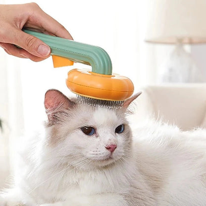 49% OFF 🚀 + Free Shipping on Pumpkin Cat Brush by FluffyCare™ - safeison.com